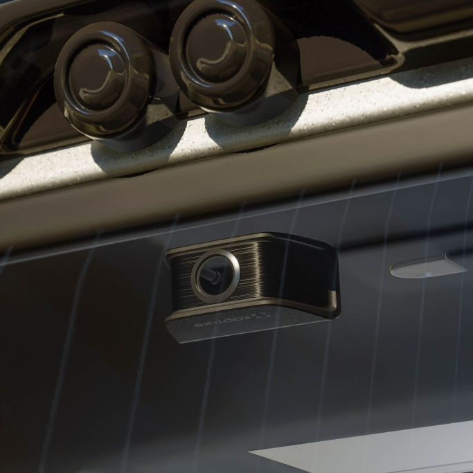 1080P External Rear Camera with 150° Wide Angle View Compatible with Kapture Smart Monitors