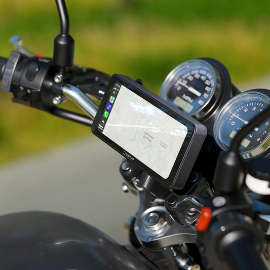 Motorbike Smart Monitor with front & rear Dash Camera