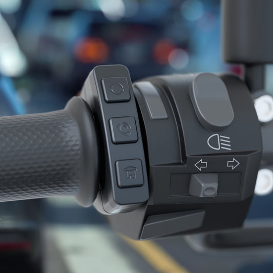 Motorbike Smart Monitor with front & rear Dash Camera