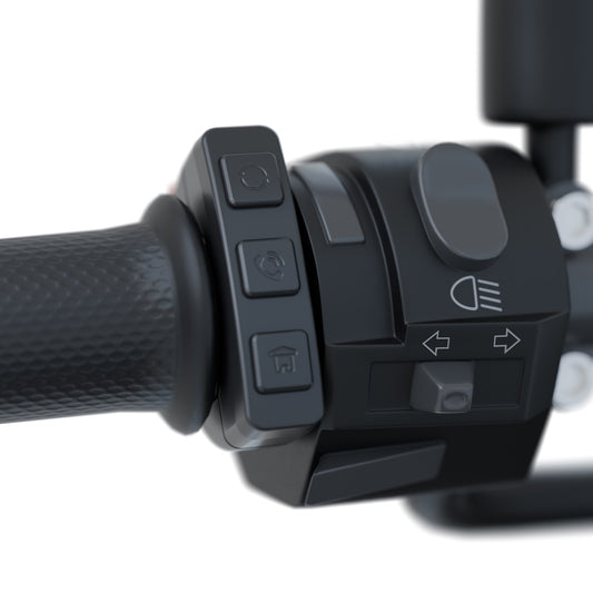 Motorbike Smart Monitor with front & rear Dash Camera