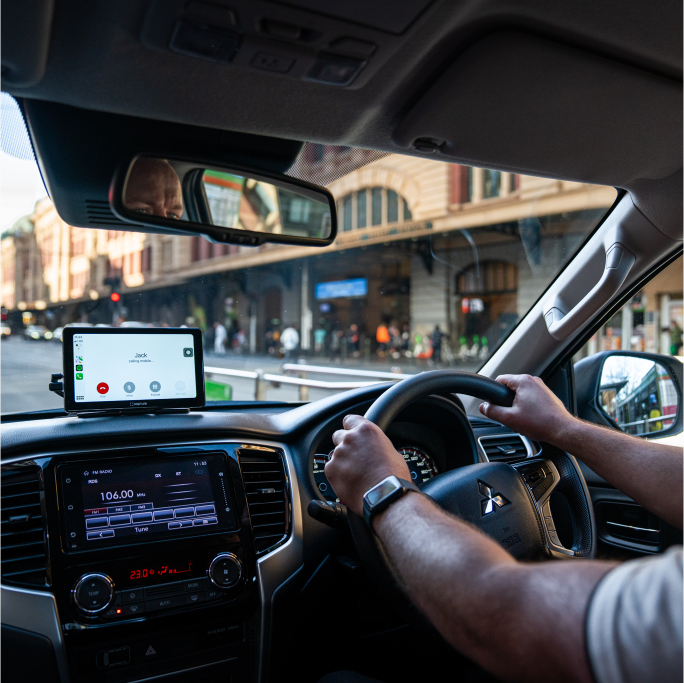 7.0" Connected Smart Monitor with  Dual Channel Dash Camera