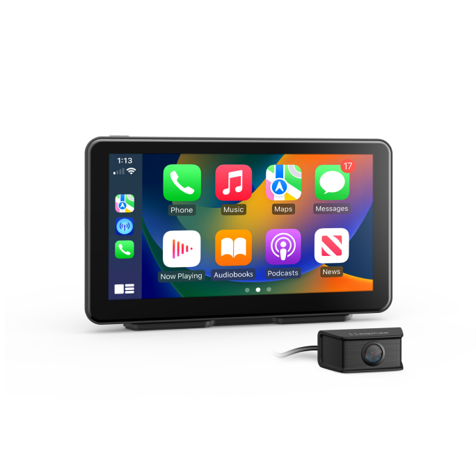 7.0" Connected Smart Monitor with  Dual Channel Dash Camera