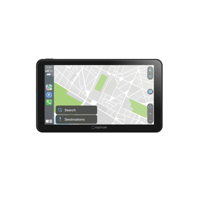 7.0" Connected Smart Monitor with  Dual Channel Dash Camera