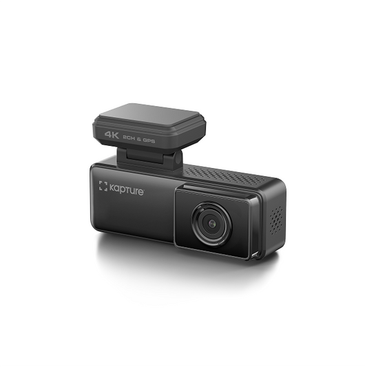 Discreet Dash Camera with front & rear recording, WiFi & GPS
