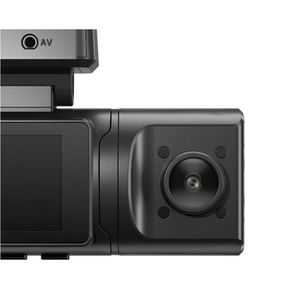 Dash Cam with front, rear & day/night cabin recording